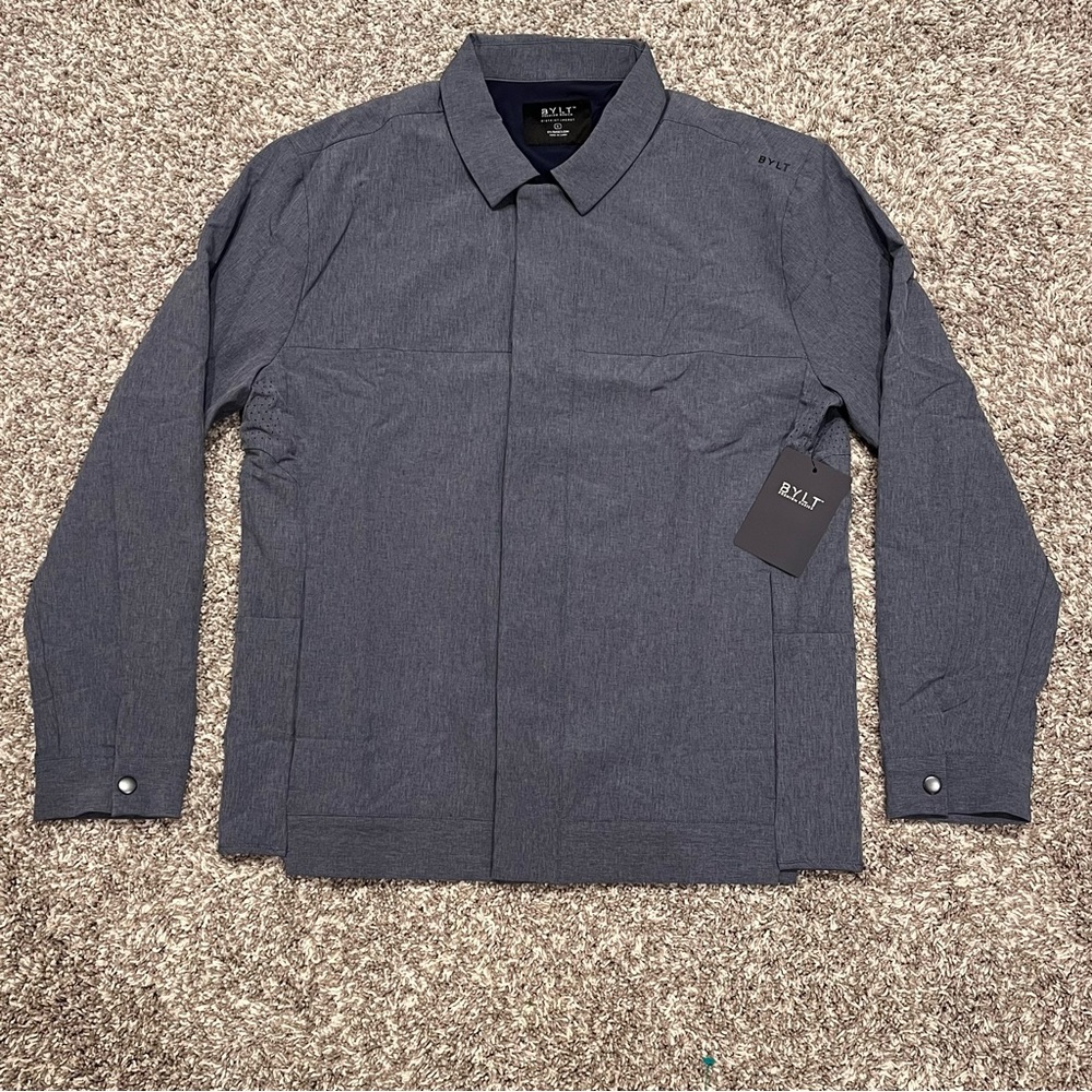 BYLT Blue District Jacket NWT